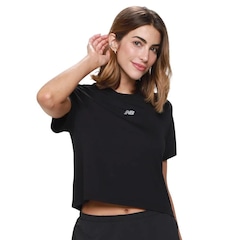 Camiseta New Balance M/C Infinity Jersey - Feminina - Foto 1