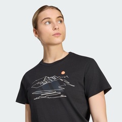 Camiseta adidas NATURE G T Feminina - Foto 5
