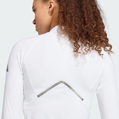 Blusão de Moletom de Manga Longa adidas Tennis Climacool Pro Feminino - Foto 6