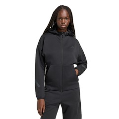 Blusão de Moletom Capuz Zíper adidas Z.N.E. adidas Feminino - Foto 1