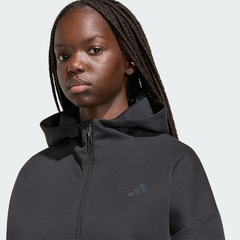 Blusão de Moletom Capuz Zíper adidas Z.N.E. adidas Feminino - Foto 5