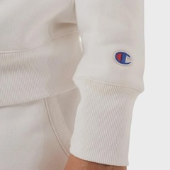 Moletom Canguru Champion Hoodie Raglan Mini Script Feminino - Foto 4
