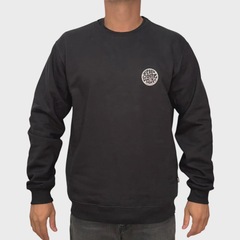 Moletom Careca Rip Curl Wetsuit Icon Crew - Masculino - Foto 1