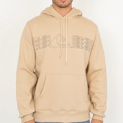 Moletom Quiksilver Canguru Big Block WT26 Masculino - Foto 1
