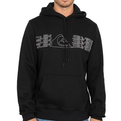 Moletom Quiksilver Canguru Big Block WT26 Masculino - Foto 1