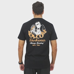 Camiseta Volcom Workwear Grindit - Masculina - Foto 2