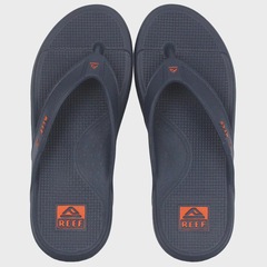 Chinelo Reef Oasis Navy Orange - Masculino - Foto 1