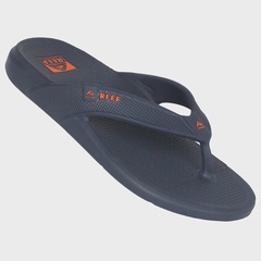 Chinelo Reef Oasis Navy Orange - Masculino - Foto 2