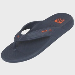 Chinelo Reef Oasis Navy Orange - Masculino - Foto 3