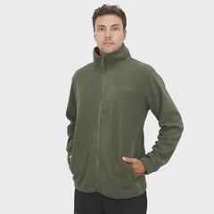 Blusa Fleece Hang Loose Jam Olive Importada - Masculina - Foto 1