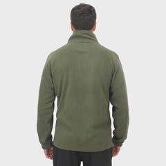Blusa Fleece Hang Loose Jam Olive Importada - Masculina - Foto 3