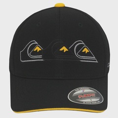 Boné Unissex Quiksilver Emb Three Logo - Aba Curva - Foto 2