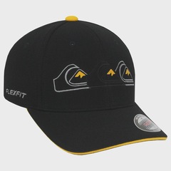 Boné Unissex Quiksilver Emb Three Logo - Aba Curva - Foto 3