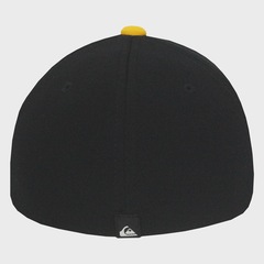 Boné Unissex Quiksilver Emb Three Logo - Aba Curva - Foto 4