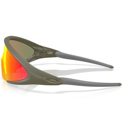 Óculos de Sol Unissex Oakley Ellipse Latitude Matte Moss Prizm Ruby - Foto 2