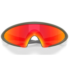 Óculos de Sol Unissex Oakley Ellipse Latitude Matte Moss Prizm Ruby - Foto 7