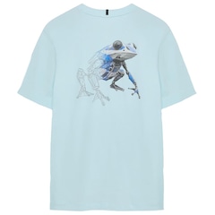 Camiseta Oakley Futurescape Frog WT26 Masculina - Foto 5