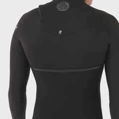 Long John Rip Curl E-Bomb Zip Free Black Masculino  - 2/2 mm - Foto 4