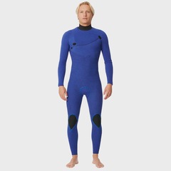 Long John Rip Curl E-Bomb Zip Free Black Masculino  - 2/2 mm - Foto 5