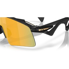 Óculos de Sol Unissex Oakley Stunt Wing Matte Black Splatter 0841 - Foto 5