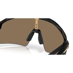 Óculos de Sol Unissex Oakley Stunt Wing Matte Black Splatter 0841 - Foto 6