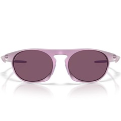 Óculos de Sol Unissex Oakley Neo Jacket Matte Lavender Prizm Indigo - Foto 3