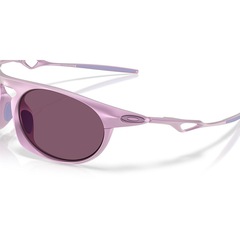 Óculos de Sol Unissex Oakley Neo Jacket Matte Lavender Prizm Indigo - Foto 5