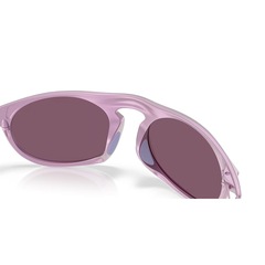 Óculos de Sol Unissex Oakley Neo Jacket Matte Lavender Prizm Indigo - Foto 6