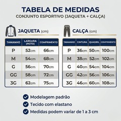 Conjunto de Agasalho Argentina Balboa Seleção - Masculina - Foto 4