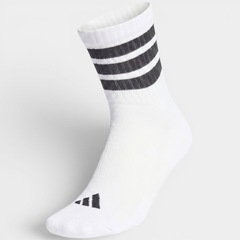 Kit Meias com 3 Pares adidas Cush Cano Médio - Foto 2