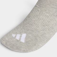 Kit Meias com 3 Pares adidas Cush Cano Médio - Foto 5