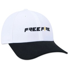 Boné Adulto Free Fire New Era Ajustável Fit Aba Curva - Foto 3