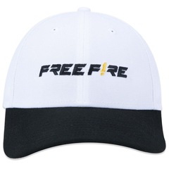 Boné Adulto Free Fire New Era Ajustável Fit Aba Curva - Foto 4