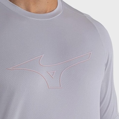 Camiseta de Corrida Mizuno Run Easy 5 Masculina - Foto 4