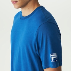 Camiseta Fila Regular Smart Cotton Masculina - Foto 4