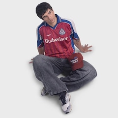 Camisa Polo Mizuno x Budweiser Legends United 86 Masculina - Foto 6