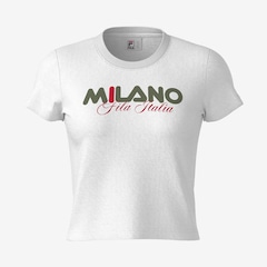 Camiseta Fila Slim Milano Ag Feminina - Foto 3
