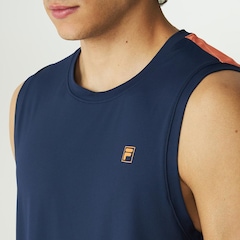 Camiseta Sem Manga Fila Grid Match Masculina - Foto 3