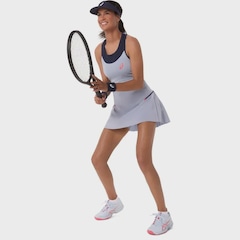 Saia ASICS Match Pleat Skirt - Feminino - Foto 1