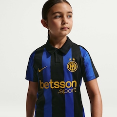 Camisa Inter de Milão I 26/27 Torcedor Pro Nike Infantil - Foto 2