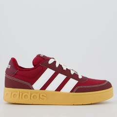 Tênis Infantil adidas Breakbase Bordô - Foto 1