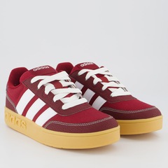 Tênis Infantil adidas Breakbase Bordô - Foto 2
