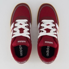 Tênis Infantil adidas Breakbase Bordô - Foto 4