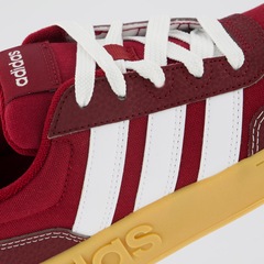 Tênis Infantil adidas Breakbase Bordô - Foto 7