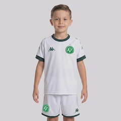 Kit Uniforme de Chapecoense Supporter Echo Kappa  - Infantil - Foto 1