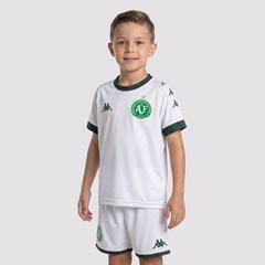 Kit Uniforme de Chapecoense Supporter Echo Kappa  - Infantil - Foto 2