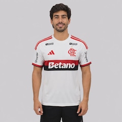 Camisa do Flamengo adidas Com Patrocínios II 2026 - Masculina - Foto 1