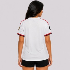 Camisa do Flamengo adidas Patch Campeão Libertadores II 2026 - Feminina - Foto 4