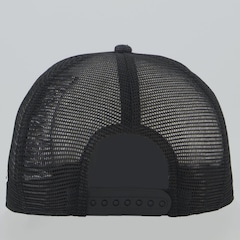Boné Adulto New Era Los Angeles Dodgers MLB Trucker Aba Curva - Foto 3