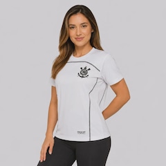 Camisa do Corinthians Fitness Dry Logo - Feminina - Foto 3
